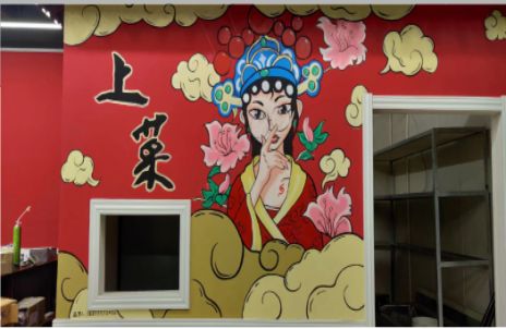 易门墙体彩绘的发展和应用