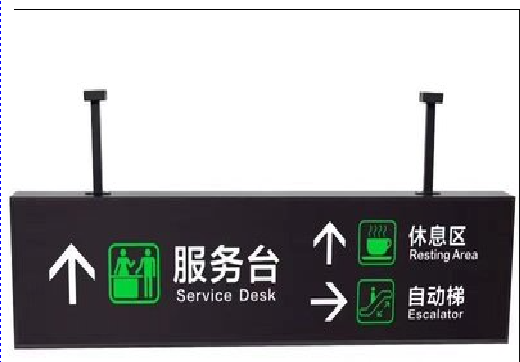 易门吊牌灯箱制作流程。
