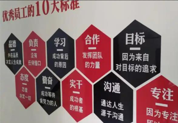 易门公司文化墙的作用