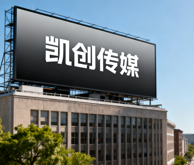 易门户外广告牌的设计与制作