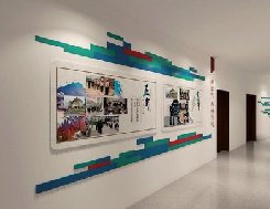 易门企业文化墙用什么材料好？