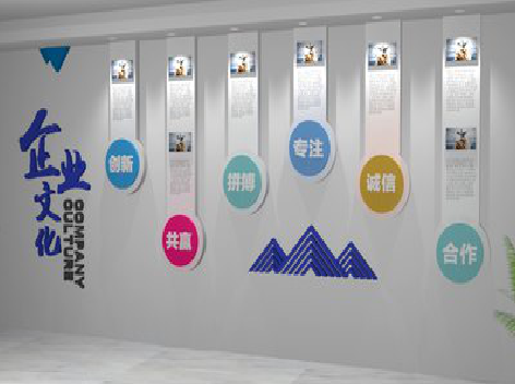 易门企业文化墙需要传递什么办公文化？