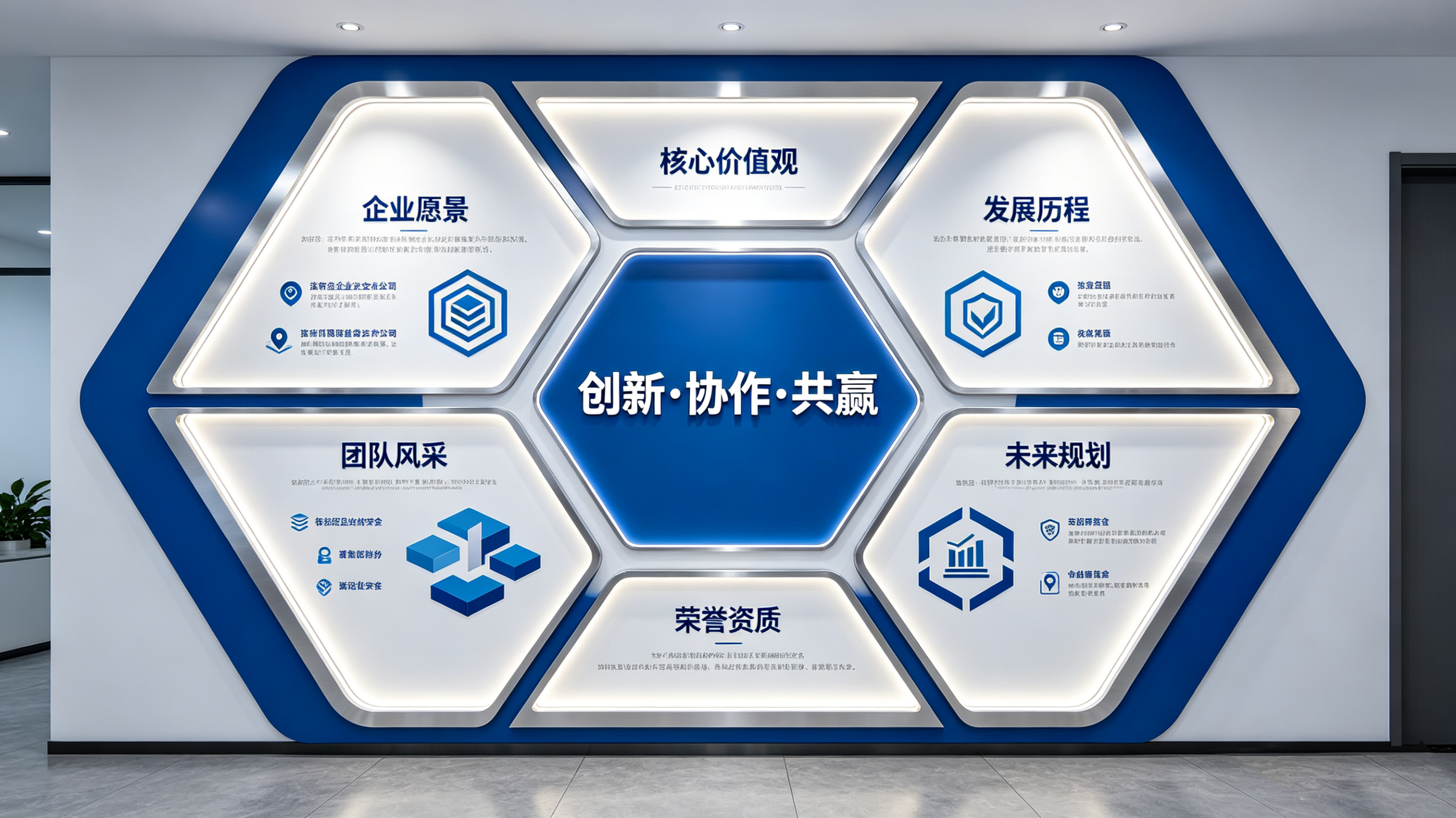 易门企业文化墙六边形避坑指南（新手常犯5个错误）