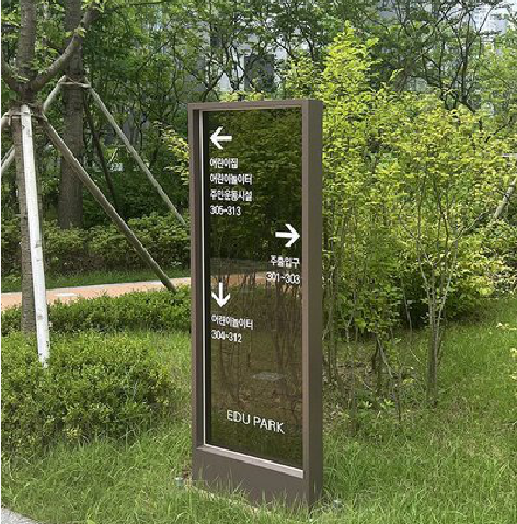 易门园区指示牌安排到位，指路清晰，出行不迷路。